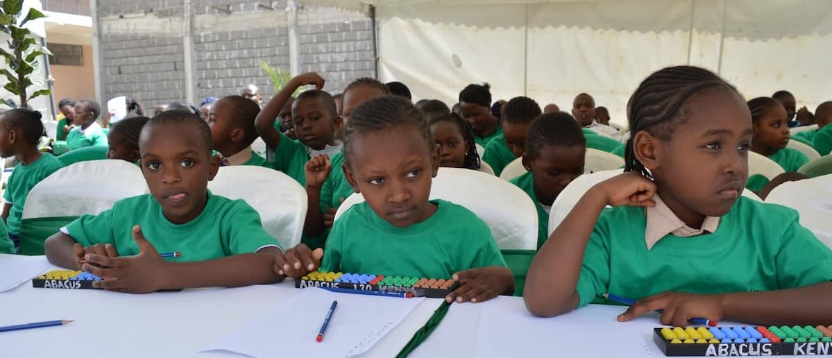 students listening